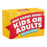 Who Knows More? Kids Or Adults - El Último Juego De Pregun.