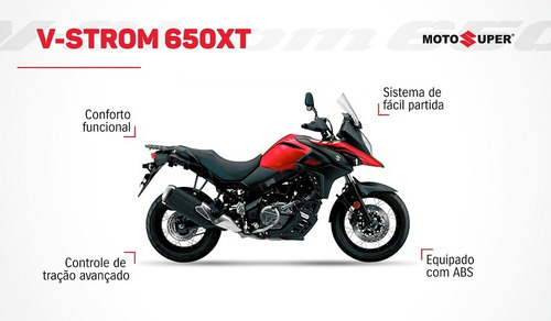 SUZUKI VSTROM 650 XT 2020 C/ACESSÓRIOS 