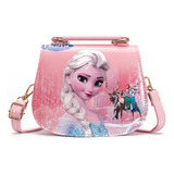 Bolsa Frozen Princesa Ombro Minibag Moda Blogueira Criança 