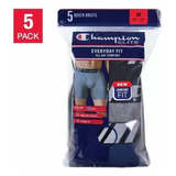 Boxer Champion Hombre 5 Pzs Comfort De Luxe 100% Original