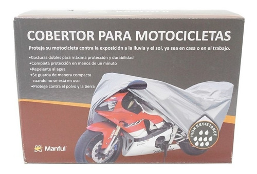 Cobertor Moto Impermeable Talla Xxl Manful - Biocartuning