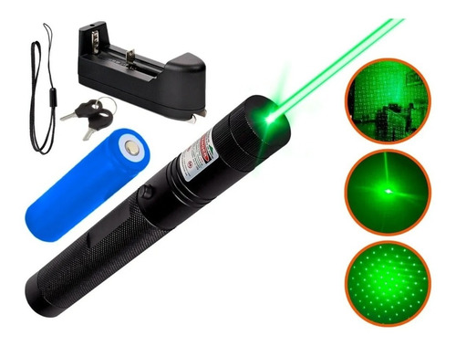 Puntero Laser Recargable Usb Verde Alta Potencia Boliches