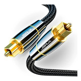 Cable De Audio Digital Fibra Óptica Toslink 1,8 Metros