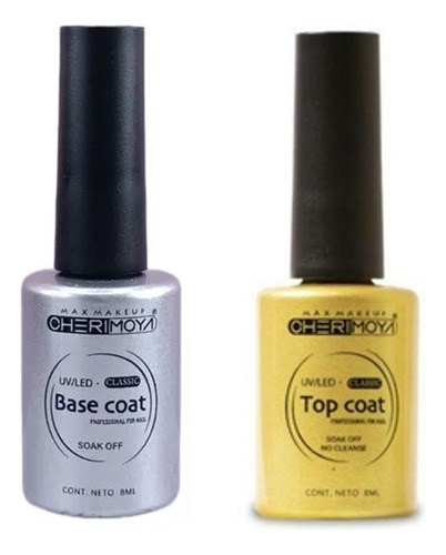 Base Coat + Top Coat Cherimoya 8ml