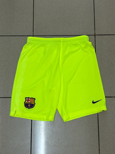 Short Nike Original Deportivo Fc Barcelona Talle L Niños