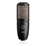 Akg Pro Audio P220 Condensador Vocal Micrófono, Negro, 6.00 