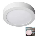 Plafon Panel Led Redondo C/base 18w Alta Potencia=100w