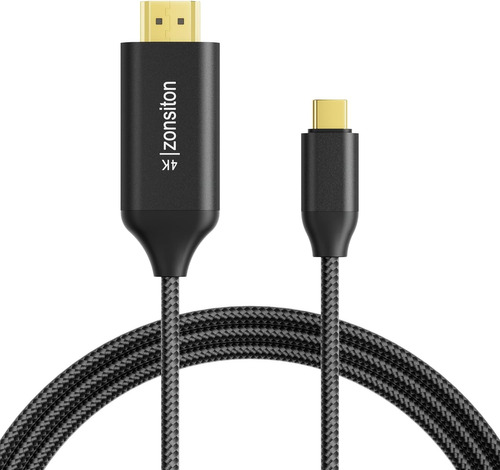 Zonsiton - Cable Usb C A Hdmi 4k A 30 Hz 1.8m Tipo Usb-c