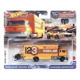 Hot Wheels Mazda Rx3 & Camion Ruedas De Goma Solo Envios