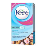 Cera Fria Corp Veet Folhas Dep Pele Delicada 12 Unidades