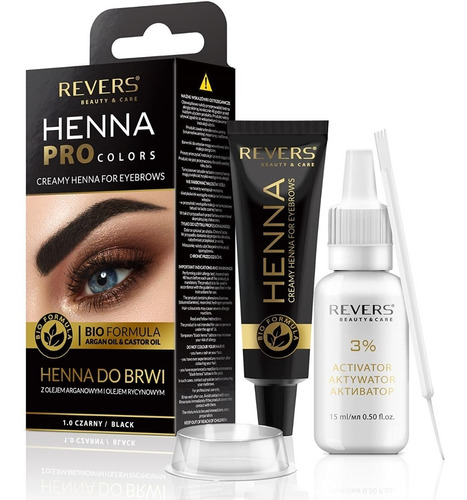 Henna Revers Cosmetics Pro Colors - Unidad a $3950