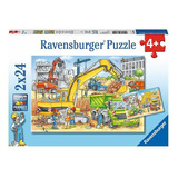 Puzzle Trabajo En La Construcción - 2x24 Ravensburger