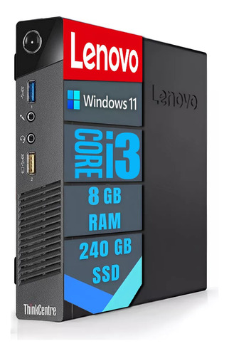 Lenovo Mini M93p Tiny Intel I3 8gb Ssd 240gb Windows 11 Hifi