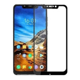 Película Para Pocophone F1 De Vidro Full Cover Preta Xiaomi