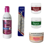 Spa Pés Hidracalo 300ml+ Ureia + Esfol + Espat 260 + Creme