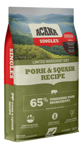 Alimento Para Perro Acana Singles Pork And Squash 2 Kg