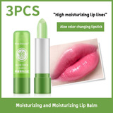 Q Aloe Vera Lip Balm Hidratante Anti-secagem Hidratante Qq