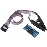 Clip Pinza Soic8 Sop8 Eeprom Smd 93cxx Programador Bios