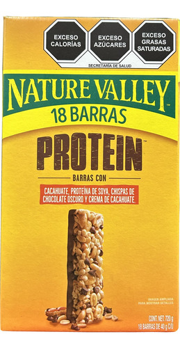 Nature Valley Barras De Proteína Con 18 Piezas De 40 Gramos