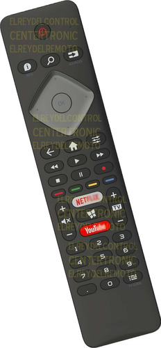 Control Remoto 49pfg5102/77 Para Philips Smart Netflix