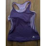 Padrísima Bluda Deportiva adidas Con Top Morada S Original!!