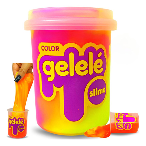 Slime Colorida Gelelé Original Anti Alérgica Amoeba Cheirosa