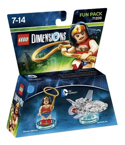 Lego Dimensions Fun Pack Mulher Maravilha Wonder Woman 71209