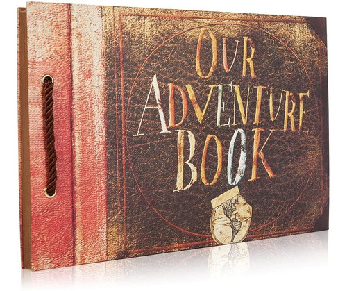 Album Para Fotos 40 Hojas - Our Adventure Book - Versión 3d