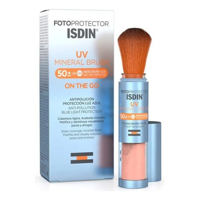 Isdin Fotoprotector Sun Brush Mineral 50+ brocha ultraligera | Envío gratis