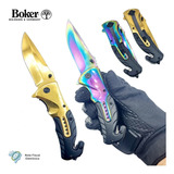 Canivete Boker Semi Automatico Quebra Vidro