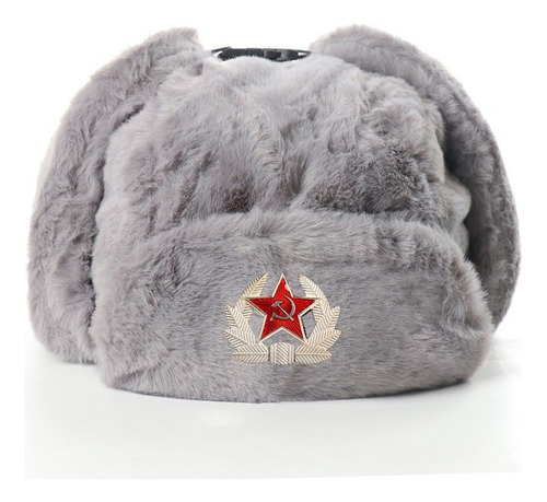 Gorra Rusa Shapka Ushanka (negra, Medic 60) A .