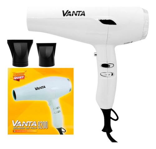 Vanta 9200 Ultra Quiet Secador De Pelo Profesional 2000w