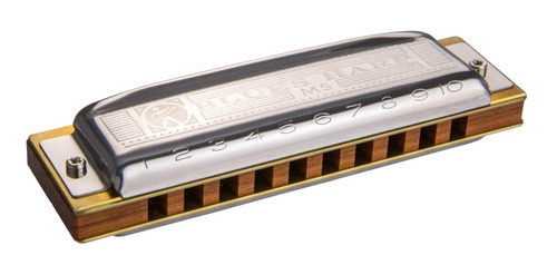 Armónica De 10 Huecos Hohner Blues Harp