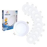 Panel Spot Ajustable Led 12w Bote Plafon O Color Blanco 10pz