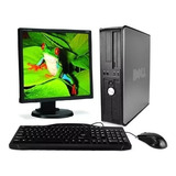 Pc Hp Doble Nucle  4gb Ddr3 Monitor Lcd 17 Completa Fact A