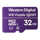 Memoria Microsd Western Digital - 32gb Wd Purple - Seguridad