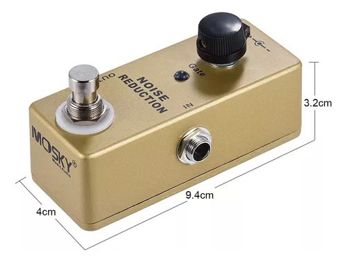 Mosky Mp-40 Noise Gate Redução De Ruído Supressor Mini