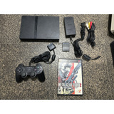 Playstation Ps2 Slim Con Metal Gear Solid 2 Y Memory Card