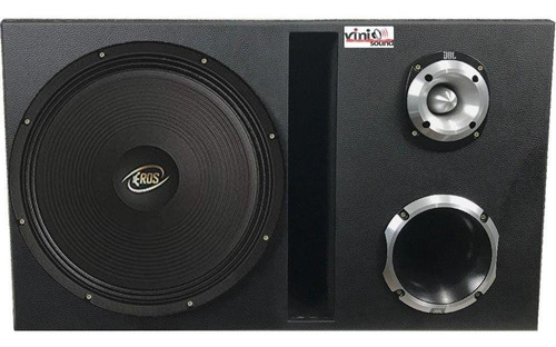 Caixa Trio Eros E-315 400w Rms + D405 + St400