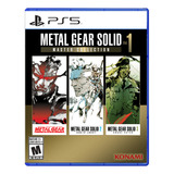 Metal Gear Solid: Master Collection Vol.1  Playstation 5