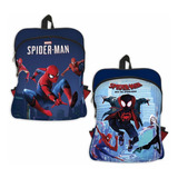 Mochila Escolar Feminina E Masculina Passeio Homem Aranha Nf