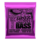 Ernie Ball 2831 Cuerdas Para Bajo Power Slinky Bass 55-110