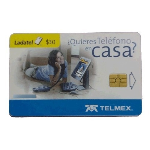 Tarjeta Telefónica Telmex Ladatel - Varias 1