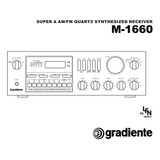 Manual Esquema Elétrico Gradiente Receiver Super-a M-1660