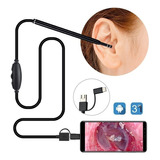 5.5mm 3 En 1 Limpiador De Oído Cámara Android Endoscopio Cám