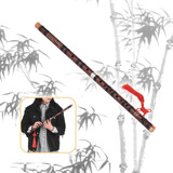 D Clave Chino Tradicional Instrumento Dizi Bambú Amargo