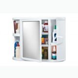 Gabinete Para Baño Con Espejo Rimax 7315 -blanco