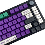 Keycaps Evangelion Teclado Mecânico 134 Pcs Cherry Mx Eva 01