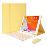 Case Teclado With Mouse For iPad 10.2 8th/7th Generation