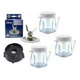 Kit 3 Mini Vaso De Plástico Genérico Compatible Oster